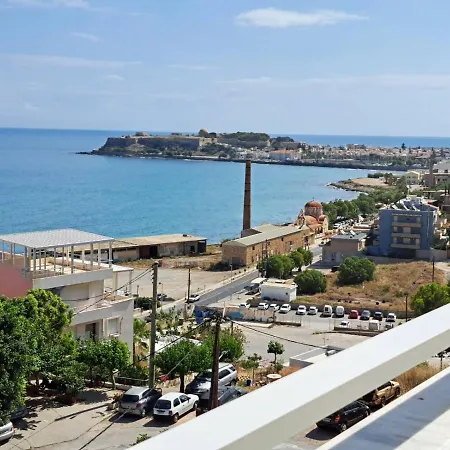 Seaview Flora's Luxury Apartment-300meters From The Rethymno